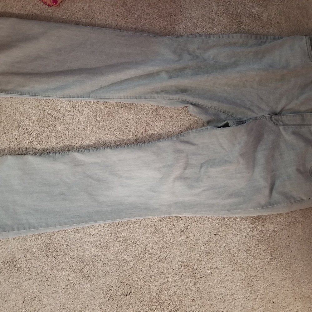 Chico's platinum denim grey  jeans 2.5